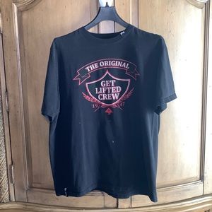 Vintage LRG Get Lifted Crew Short-Sleeve Graphic Tee Shirt.